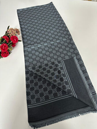 Çift Taraflı Jakar Şal LJC0407