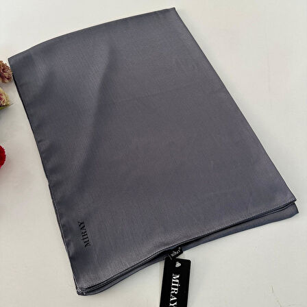 Miray Jan Jan Şal Koyu Gri JKL0113