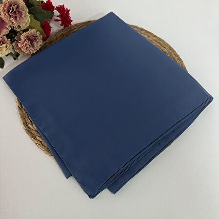 Polo Craft İndigo Medine İpeği Eşarp MEB0205