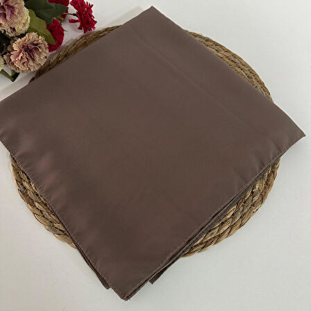 Polo Craft Koyu Toprak Medine İpeği Eşarp MEB0210