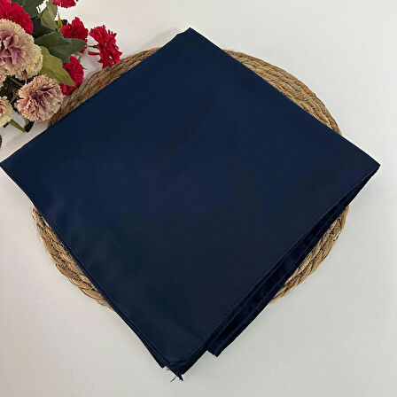 Polo Craft Lacivert Medine İpeği Eşarp MEB0216
