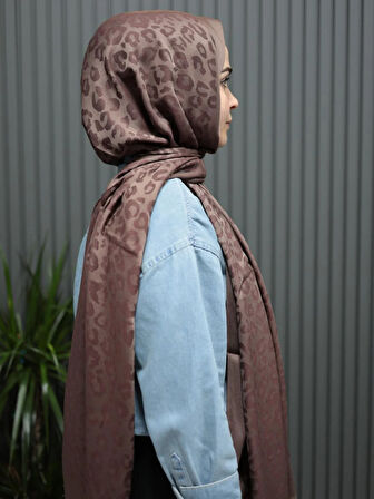 Levidor Cashmere Premium Şal Kahve LRF0304