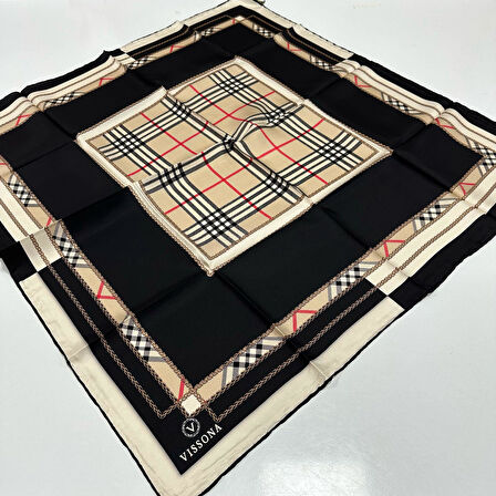 Vissona Twill İpek Eşarp IPK6901