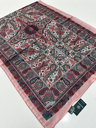 Bonjela Soft Pamuklu Şal Etro Desen LBS1605