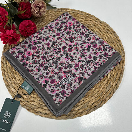 Bonjela Soft Pamuklu Eşarp LDB9602