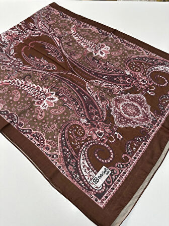 Polo Craft Soft Pamuklu Şal Etro Desen FZY0509