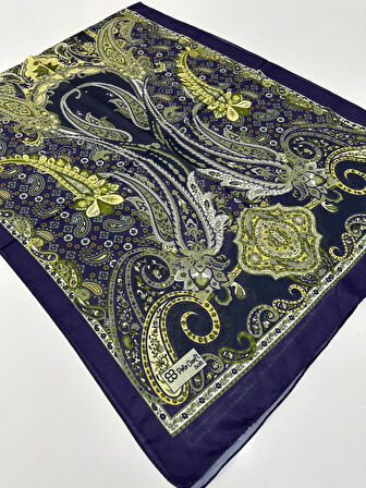 Polo Craft Soft Pamuklu Şal Etro Desen FZY0512