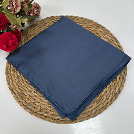 Harem Comosaten Eşarp Mavi Gri  JHB0103