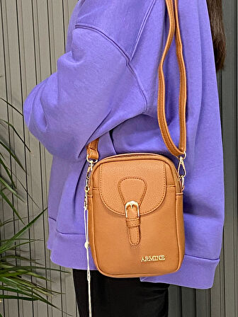 Armine Kadın Çanta Pia Taba AR40604