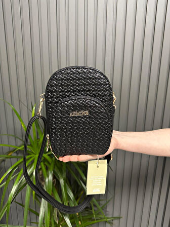 Armine Kadın Çanta Örgü Siyah  AR38414