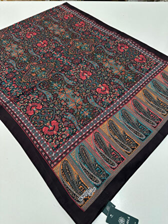 Bonjela Soft Pamuklu Şal Etro Desen LBS1810