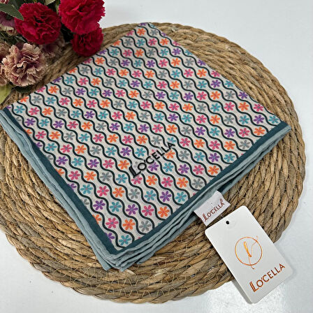 Locella Soft Pamuklu Eşarp LDFB9907