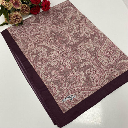 Bonjela Soft Pamuklu Şal Etro Desen LBS2008