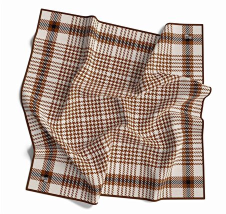 Five Dijital Lüx Twill Eşarp Kırmızı Renk FDJ0213