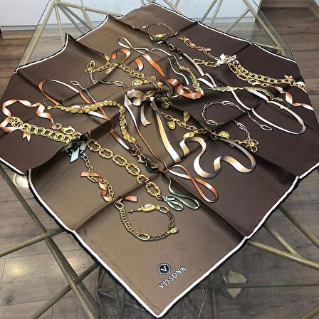 Vissona Twill İpek Eşarp IPK0405