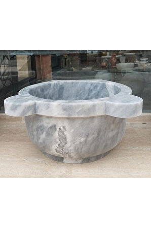 GRİ MERMER KURNA