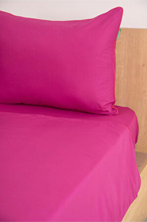 Benetton Mor Tek Kişilik Nevresim Takımı