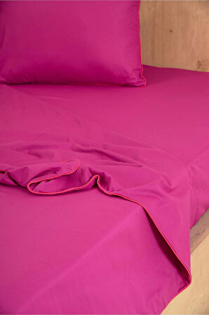 Benetton Mor Tek Kişilik Nevresim Takımı