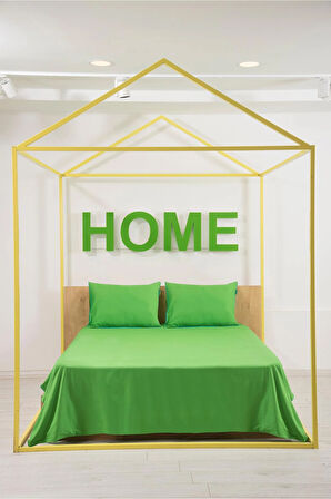 Benetton Yeşil Tek Kişilik Nevresim Takımı