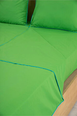 Benetton Yeşil Tek Kişilik Nevresim Takımı