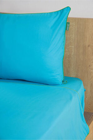 Benetton Mavi Tek Kişilik Nevresim Takımı