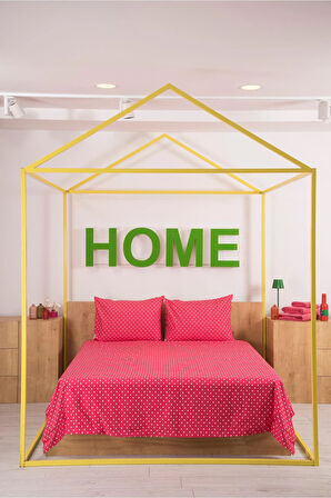 Benetton Mor Tek Kişilik Nevresim Takımı