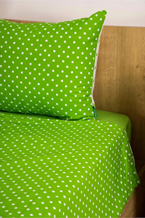 Benetton Yeşil Tek Kişilik Nevresim Takımı