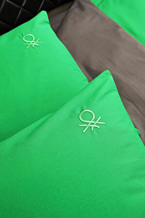 Benetton Yeşil Tek Kişilik Nevresim Takımı