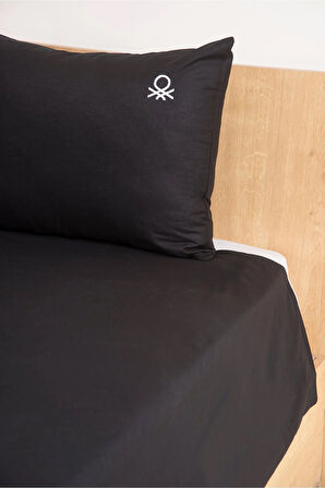 Benetton Siyah Tek Kişilik Nevresim Takımı