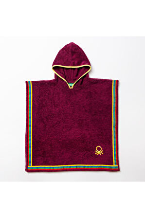 BE-0818-PR Benetton Çocuk Panço Havlu