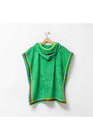 BE-0818-GR Benetton Çocuk Panço Havlu