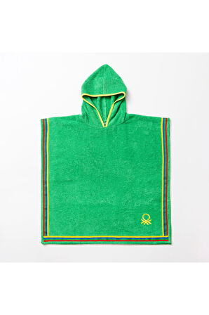 BE-0818-GR Benetton Çocuk Panço Havlu