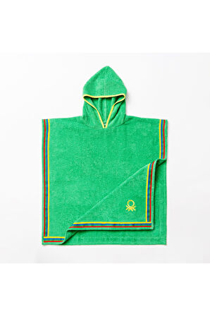 BE-0818-GR Benetton Çocuk Panço Havlu