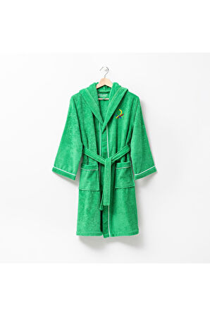 BE-0817-GR Benetton Çocuk Bornoz