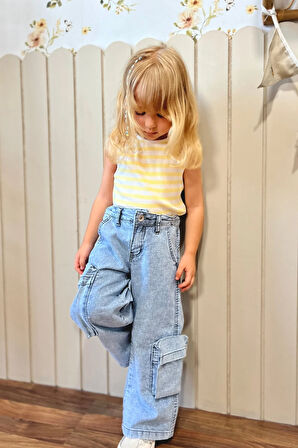 Kargo Cep Kot Pantolon