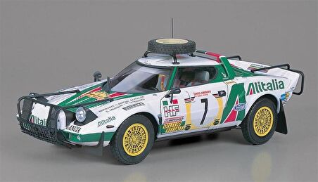 Hasegawa CR36 25036 1/24 Ölçek Lancia Stratos HF (1977 Safari Rallisi) Otomobil Plastik Model Kiti