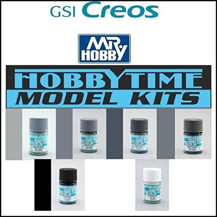 GUNZE NATO HILL 2 CAMO BOYA SETİ-6 ADET 10 ML.