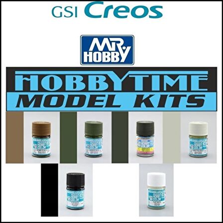 GUNZE SEA CAMO BOYA SETİ-6 ADET 10 ML.