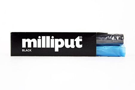 Milliput 02 Siyah Tip Çift Bileşenli Epoksi Putty Macun - 2x56=112 Gram