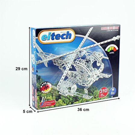 Eitech 205 Askeri Helikopter Metal Araç Kiti
