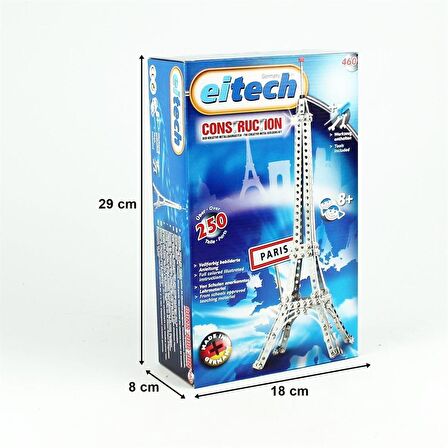 Eitech 460 Küçük Eyfel Kulesi Metal Araç Kiti