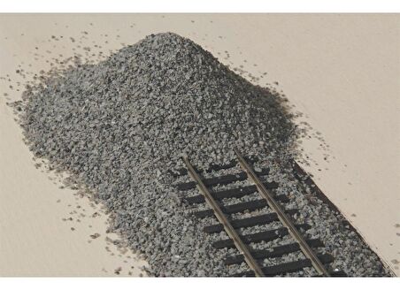 55713 1/87 BALLAST FOR TRACKS GRAY