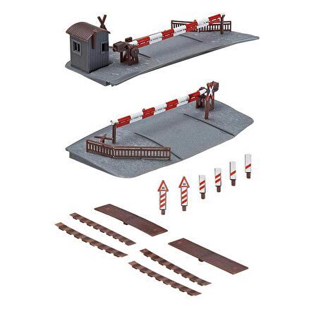Faller 120173 1/87 Bariyerli Gemzemin Geçit Demonte Plastik Maketi