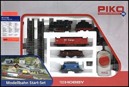 57160 1/87 STARTER SET TENDER LOCO + FREİGHT CARS