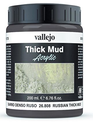 Vallejo 26808 200 ml. Russian Splash, Çamur Dokusu