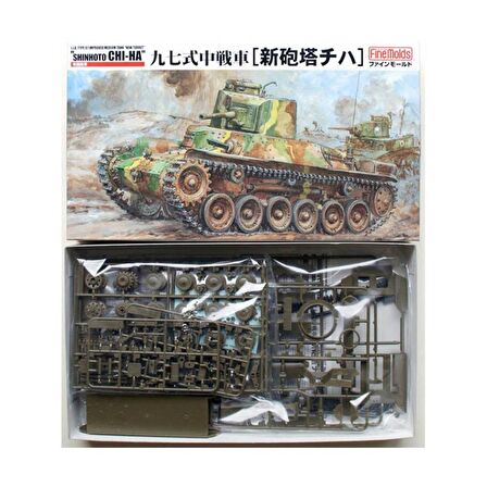 FM21 1/35 IJA Type97 Improved Medium Tank 'New tur