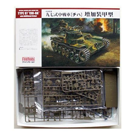 FM27 1/35 IJA Medium Tank Type97 CHI-HA with Addit