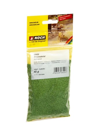 Noch 8420 Yüzey Örtüsü, Yeşil, 42 Gram Diorama Malzemesi