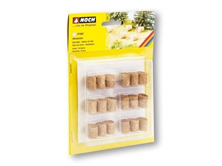 Noch 7460 Saman Balyaları, 18 Adet Diorama Malzemesi