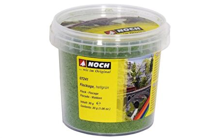 Noch 7242 Flock, Yeşil, 30 gram Diorama Malzemesi